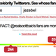 Image for article titled Which Celeb Has The Dumbest Fans On Twitter?